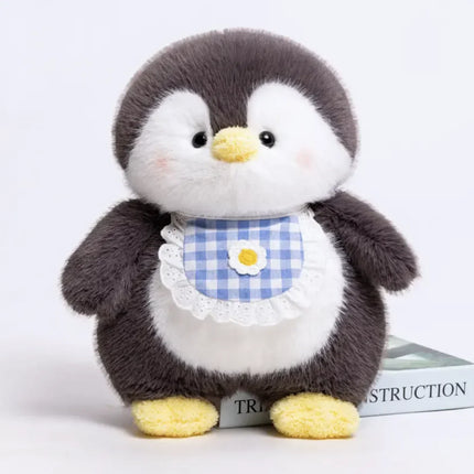 Fluffy Cuddly Happy Penguin Plush