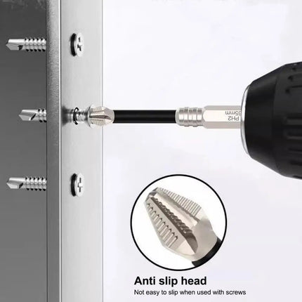 Magnetic Anti-Slip Screwdriver Bit Set