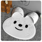 bath mat-white
