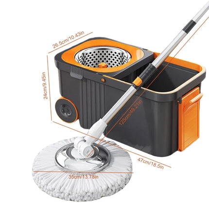 Ultra Dry Turbo Clean Microfiber Easy Cleaner Mop