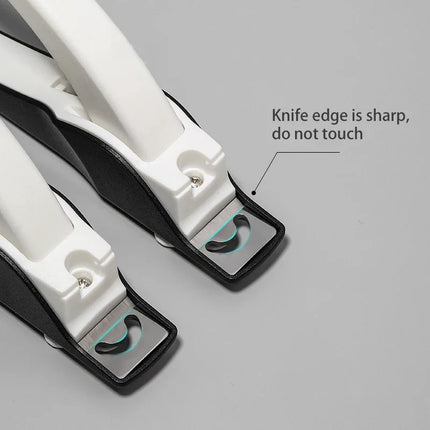 Splash-Proof Transparent Easy-Clean Nail Cutter