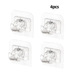 4pcs transparents