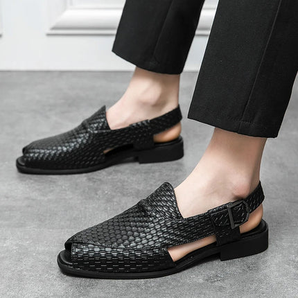 Italian Craft Handmade Solid Leather Sandals