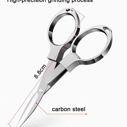 Mini Snip Stainless Scissors Keychain