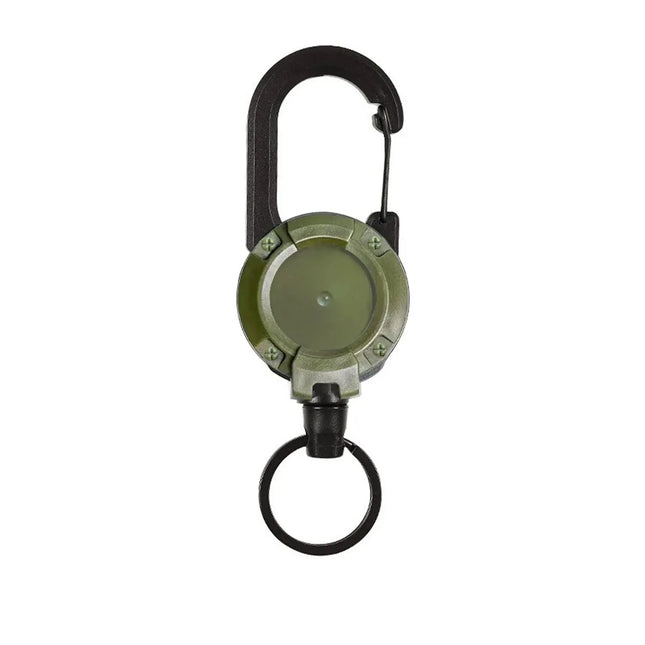 Trail Lock Anti-Lost Retractable Carabiner Keychain