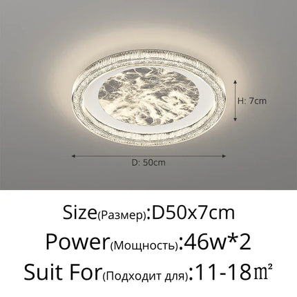 Moon Ring Ambient Ceiling Lamp