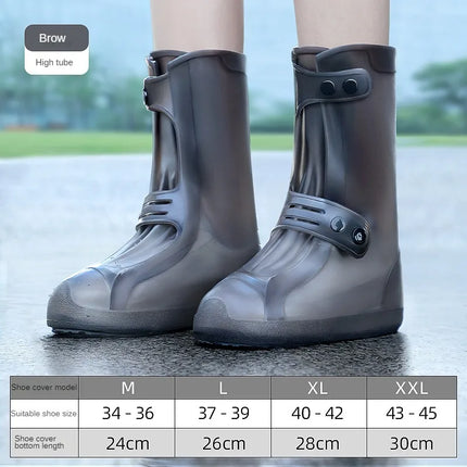 Dry Shield Reusable Non-Slip Silicone Waterproof Shoe Covers