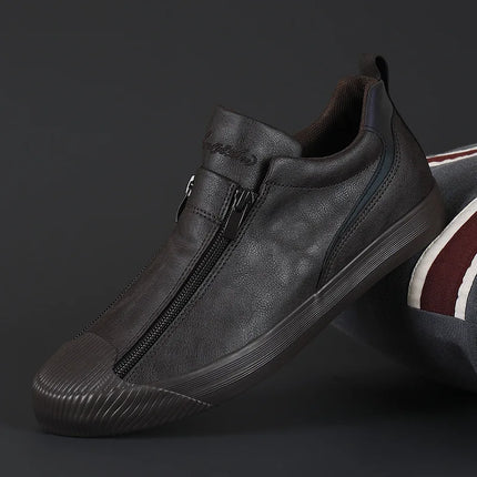 Autumn Vibe Leather Men Casual Shoes