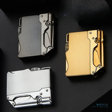 Fire Storm Metal Butane Lighter