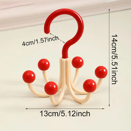 Six Claws Rotating Space Saver Hooks