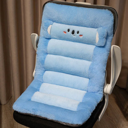 Plush Nest Back Cushion Seat Support Pad