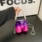 Purple Shoulder Bag