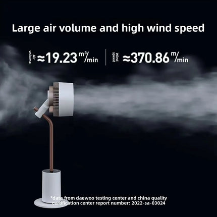 Quiet Flow Smart Turbo Floor Fan