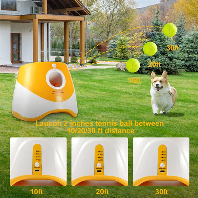 Pet Interactive Automatic Ball Launcher