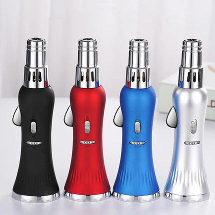Metal Turbine Torch Flame Outdoor Lighter