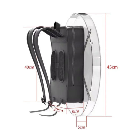 3D Hologram Fan Projector Portable Digital Backpack