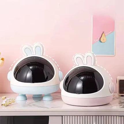 Mini Rabbit Desktop Storage Trash Bin
