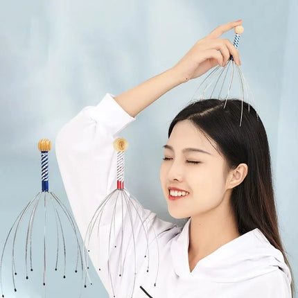 Head Scratching Relaxing Scalp Massager