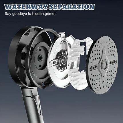 Pocket Spa High-Pressure Handheld Shower Head