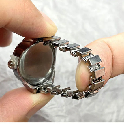 Classic Style Finger Ring Quartz Watch