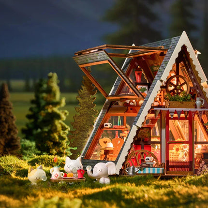 Woodland Dream Miniature Cabin DIY Craft Kit