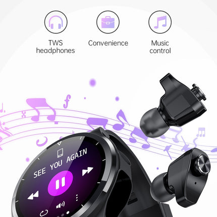 Classic Waterproof Built-in Earphone Smartwatch