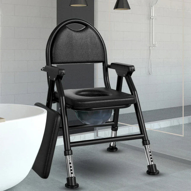 Non-Slip Foldable Elderly Toilet Foldable Seat Chair