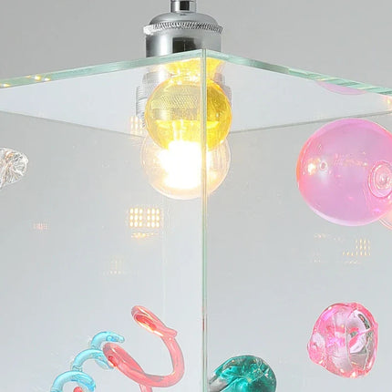 Confetti Cube Minimal Pendant Lamp
