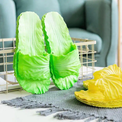 Cabbage Design Anti-Slip Slippers