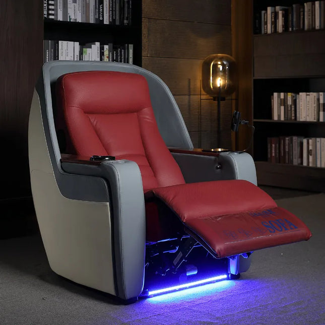 Full Body Ultimate Comfort Recliner LED Base Chair