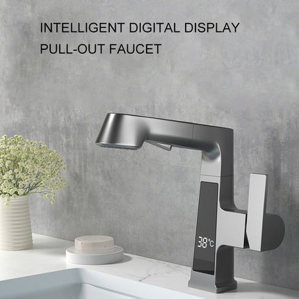 Elegant Temperature Display Smart Faucet