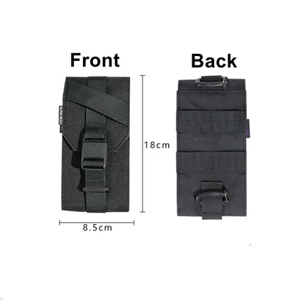 Snap-Release Chest Phone Carrier