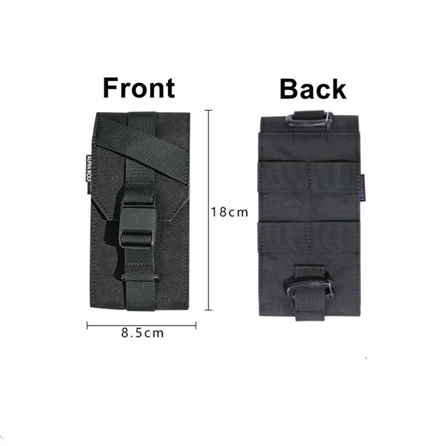 Snap-Release Chest Phone Carrier
