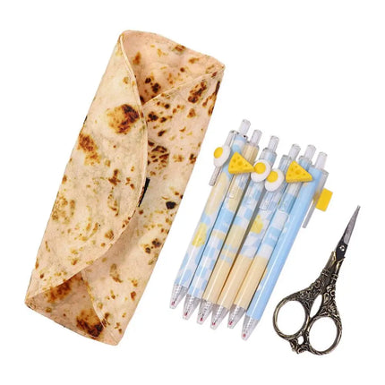 3D Tortilla Pencil Storage Case