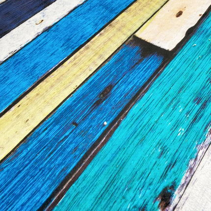Vintage Wood Look Non-slip Cute Rugs