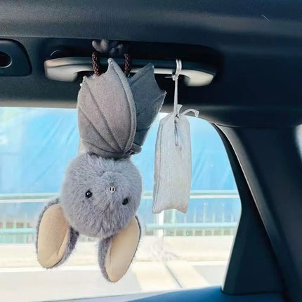 Dracula Pet Bat Car Mirror Plush
