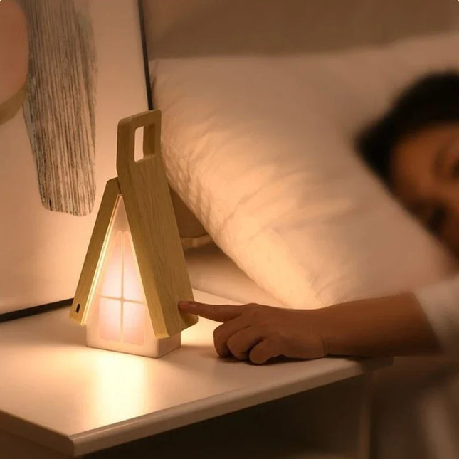 House-Shaped Foldable Table Lamp