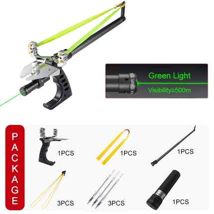 Long-Range Telescopic Fishing Laser Slingshot
