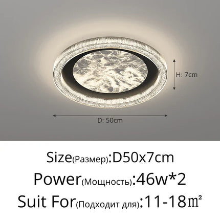 Moon Ring Ambient Ceiling Lamp