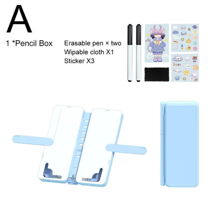 Note Keeper Foldable Book Holder Pencil Box