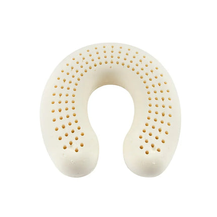 Natural Latex Breathable U-Shaped Neck Pillow