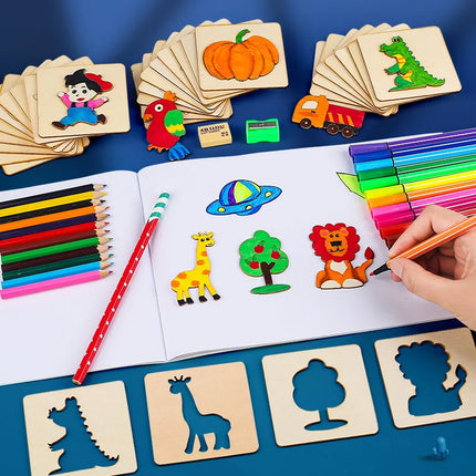 Tiny Artist Montessori Educational Kids Drawing Set