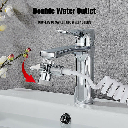 All-in-One Easy Clean Adjustable Bathroom Set
