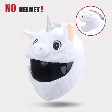 Fluffy Animals Funny Helmet Covers