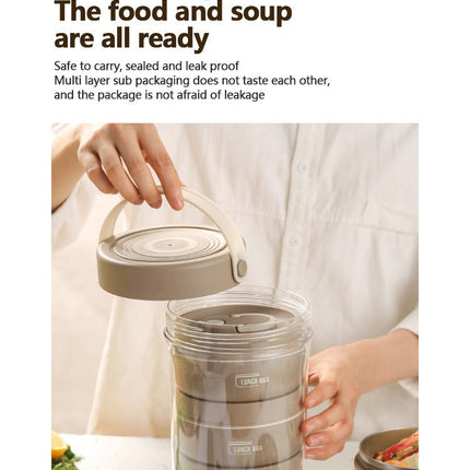 Stackable Leak-Proof Thermal Lunch Box