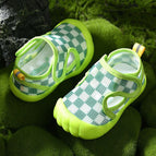 Green baby sandals / foot length 11cm