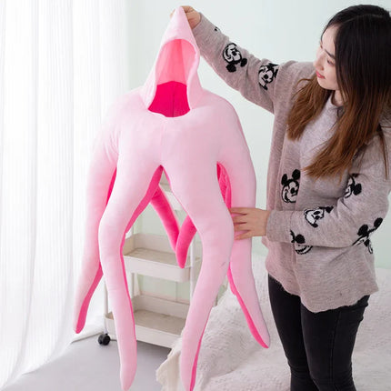 Giant Octopus Soft Tentacle Wearable Plush Toy