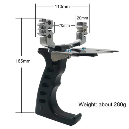Long-Range Telescopic Fishing Laser Slingshot