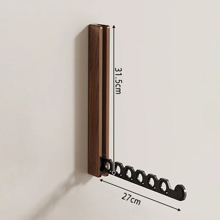 Scandinavian Style Foldable Hanging Clothes Rack