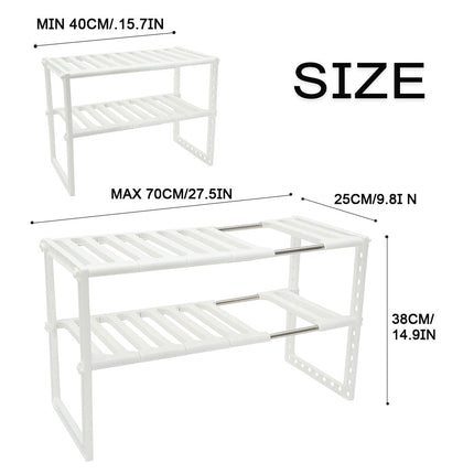 Under Sink Magic Organizer Adjustable Rack